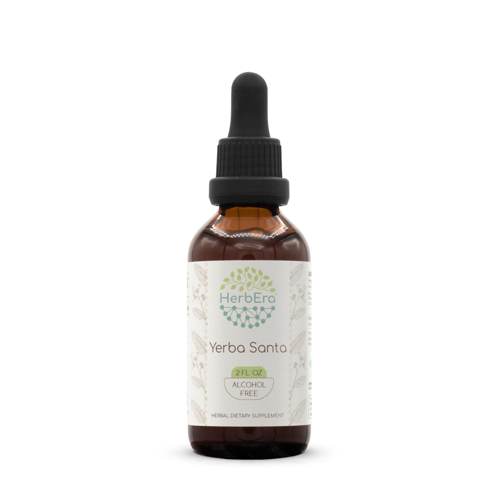 HerbEra Yerba Santa B60 tintura herbal sin alcohol extracto 2 oz