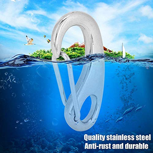 Moschettone a forma di D con fibbia, moschettone a...