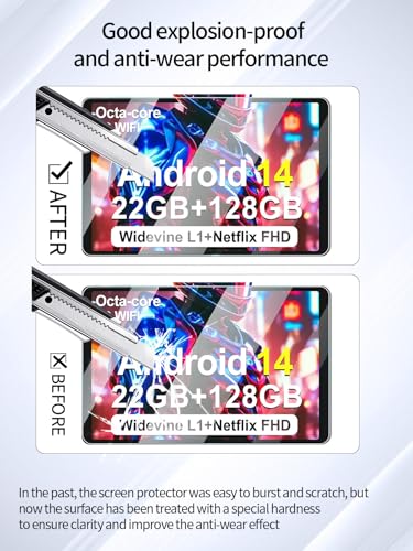 Protector de pantalla para JUEDUR R500 10 pulgadas 2025, 2 unidades miniatura 3