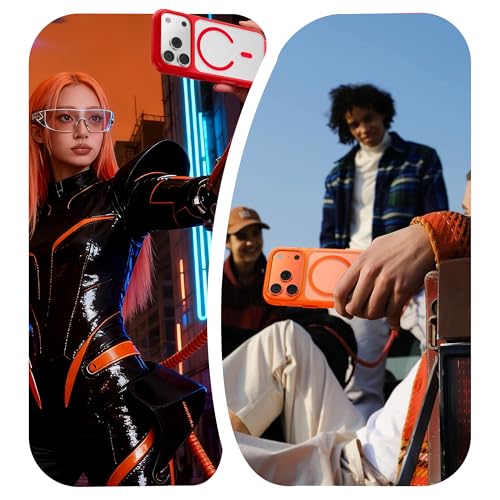 Coque iPhone 17 Pro orange protection militaire pour stopper les rayures - 6