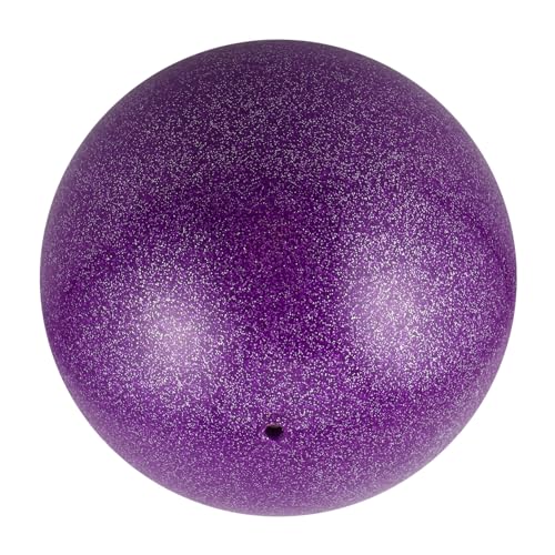 Ballon pourpre de gymnastique rythmique pour les cours de danse et entraînements à la maison