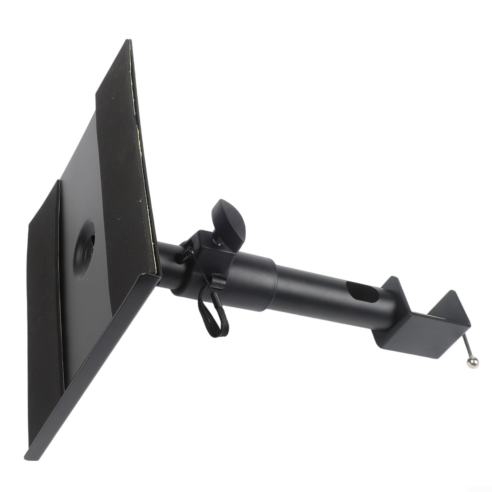 Supporto per monitor con rotazione di 360 gradi, supporto per monitor da tavolo 360 (individualmente) | Altezza 23-35 cm, 4 livelli fissi, blocco sicuro, proiezione audio stabile, essenziale per lo studio domestico