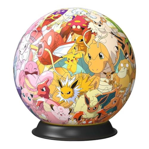 Puzzle 3D Ball 72 pièces : Pokémon Ravensburger France - vue 5