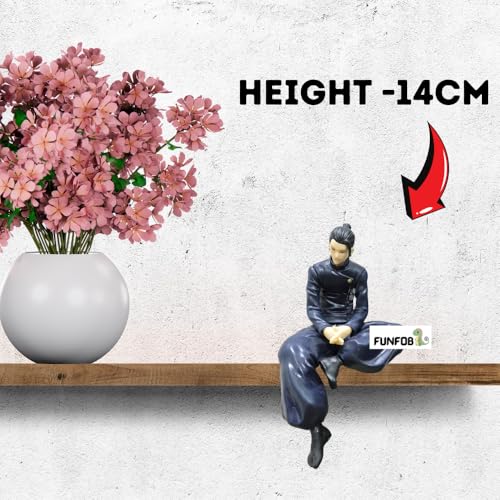 Image of FUNFOB Jujutsu Kaisen Suguru Geto Action Figure Collectible Height-14cm Anime Figures PVC Multicolour | Geto Nood-le Stopper