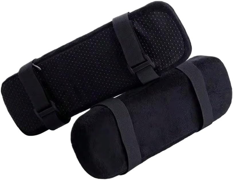 Compatible for HON 11559 Ergonomic Office Chair Armrest Cushions, 2 Pack Memory Foam Sleeve Pad(Black-2pcs)