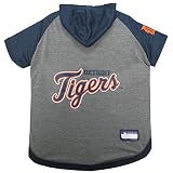 MLB Pet Apparel Lizenziertes Baseball-Trikots für Hunde und Katzen, erhältlich in Allen 30 MLB Teams und 7 Größen, Detroit Tigers, Large, Detroit Tigers