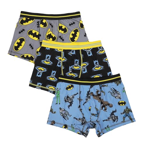 Bioworld Men's Adult Batman Boxer Brief Underwear 3-Pack