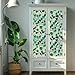 SOMWISE Window Privacy Film Home Room Bathroom Spring Decor Car Decorations One Way Privacy Window Clings Decals Tint Door Cover Rainbow Renter Friendly Stickers Static Cling Stained Glass Windows