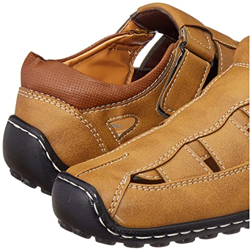 Centrino-Mens-6113-Sandals-Casual-Fisherman-Adjustable-Sporty-Summer-Closed-Comfortable-Toe-Sandals-with-Premium-PU-Padding