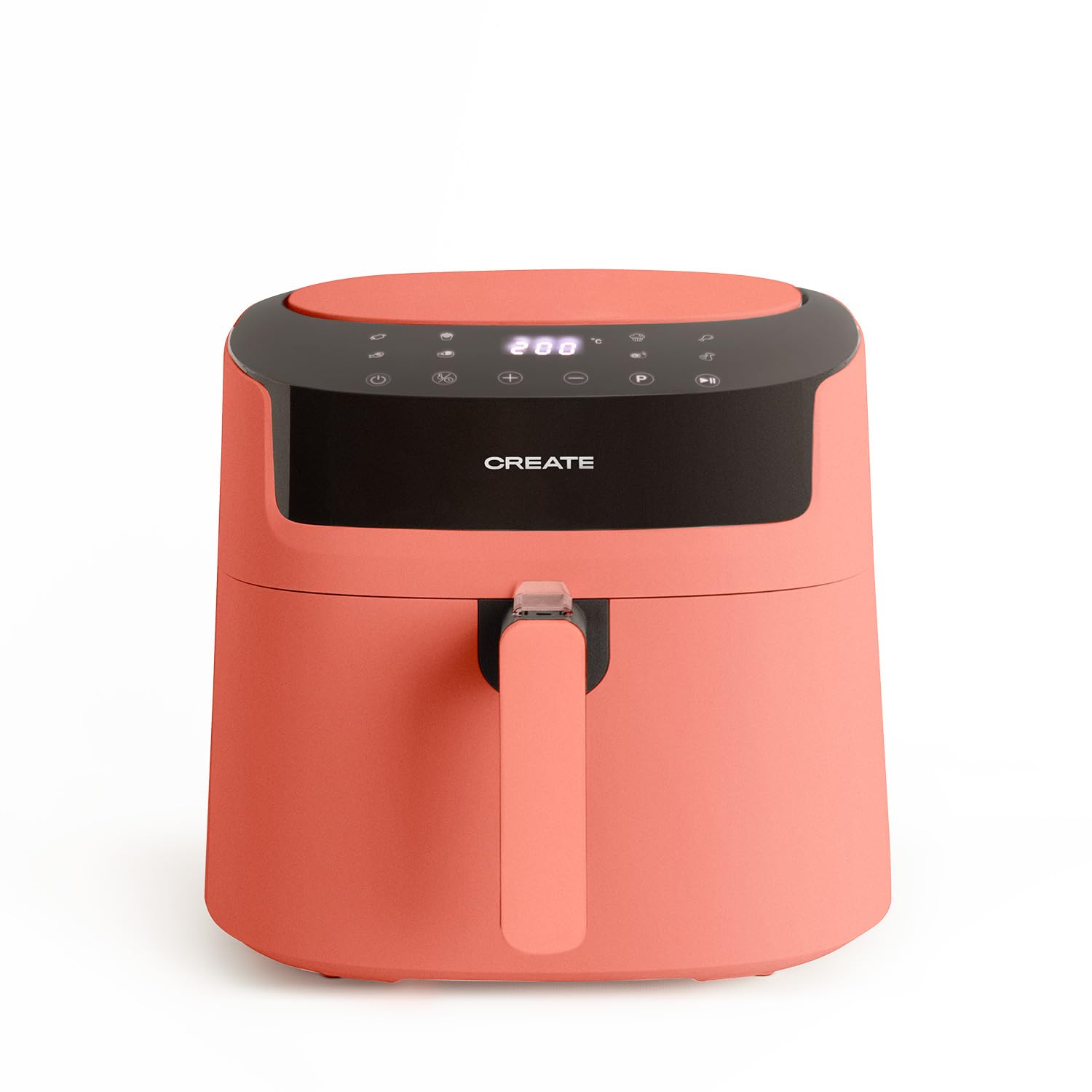 CREATE/​FRYER PRO LARGE/​Freidora de aire sin Aceite 6,​2L Terracota / 8 programas automáticos, selector de temperatura 40-​200°, 1800W