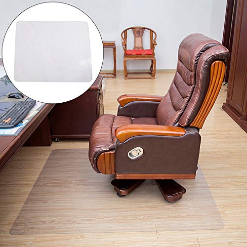 Le yi Wang You Office Chair Mat, Transparent Hard Floors Protector with Lip, Home Office Chair Mats for Hard Surfaces