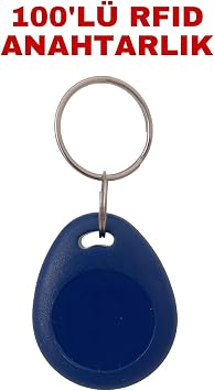 Sarkey Sr-601 Mifare Rf d Anahtarl k 13.56 Mhz Kopyalanamaz Ge i  Kontrol Keyfob Ip68 100 Adet