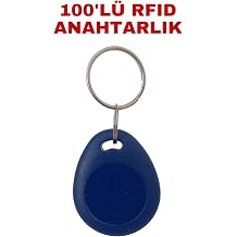 Sarkey Sr-601 Mifare Rf d Anahtarl k 13.56 Mhz Kopyalanamaz Ge i  Kontrol Keyfob Ip68 100 Adet