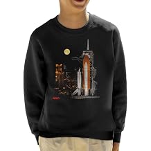 All+Every NASA STS 110 Discovery Shuttle at Launch Pad Kid's Sweatshirt