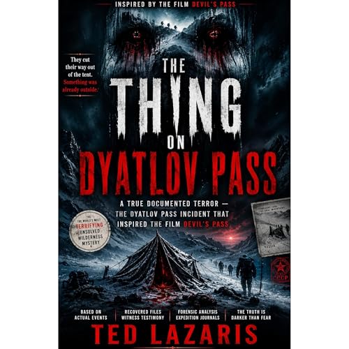 THE THING ON DYATLOV PASS Audiolibro Por Ted Lazaris arte de portada