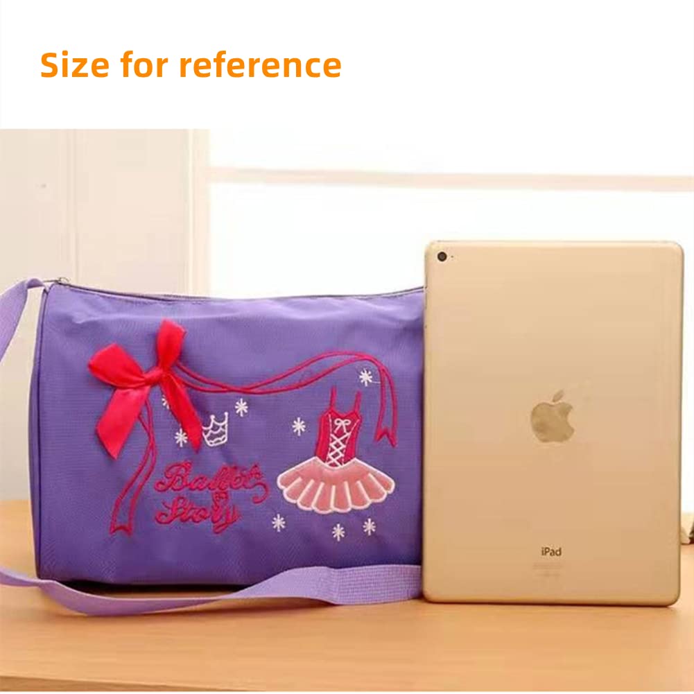 Borsa Per Balletto Kadimendium Rosa - Grande Capacità, Tracolla Regolabile, Per Danza E Basket - Foto 7