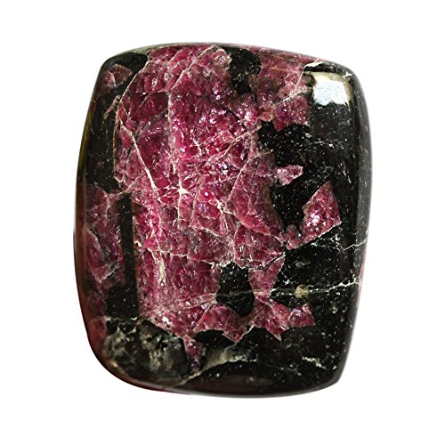 ABC Jewelry Mart A One Quality Genuine Eudialyte Cabochon, Size 27X23X5 MM Stone from Kola Peninsula Wholesale Eudialyte AG-5978