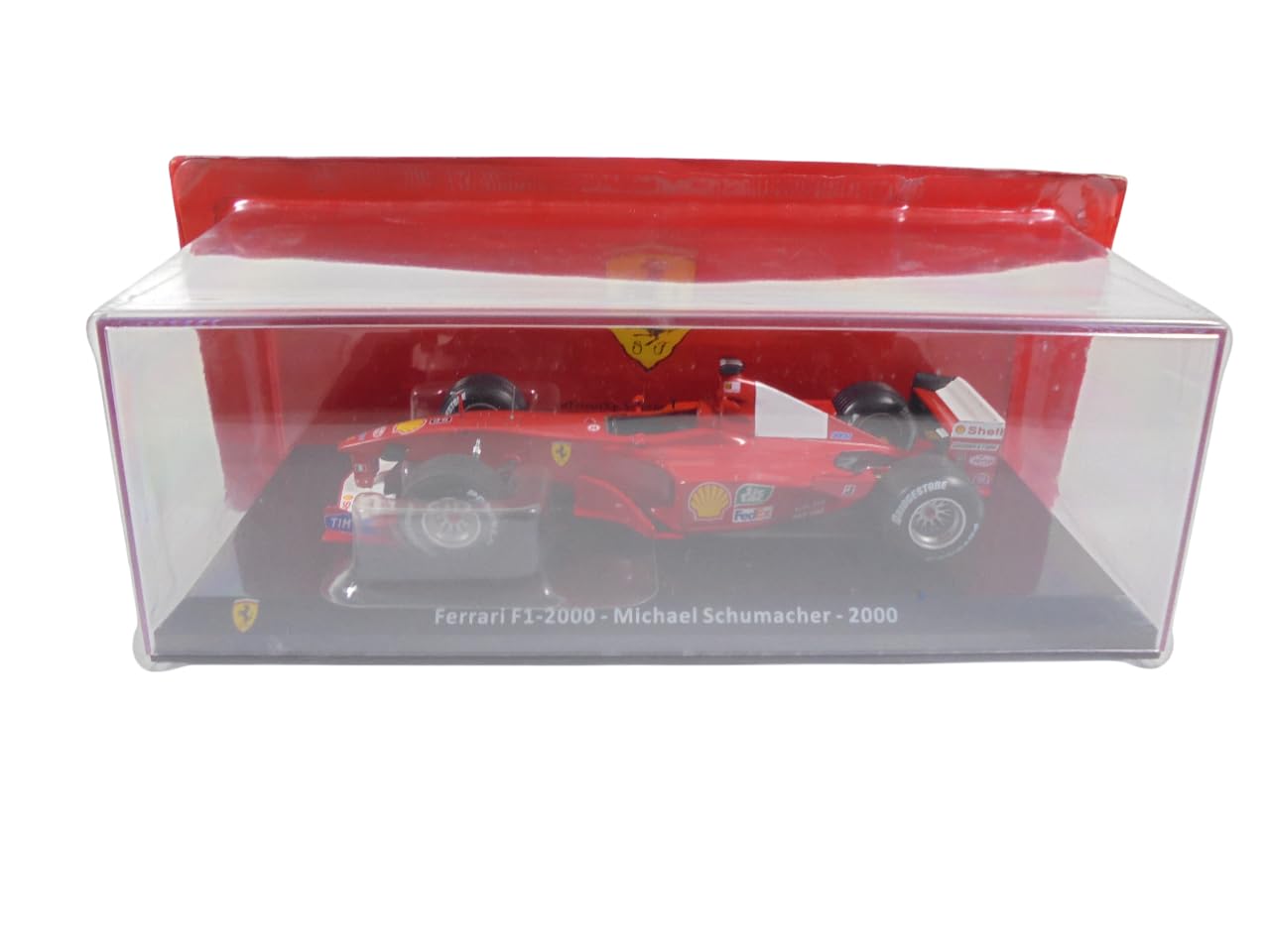 OPO 10 Formule 1 Compatible avec Ferrari F1-2000 Michael Schumacher 2000-1/24 Voiture Miniature - GF002