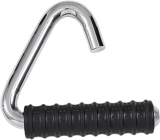 Gym Multifunction Metal Hook Handles Pulley Cable Machine Attachments Pull Down Grip Resistance Band