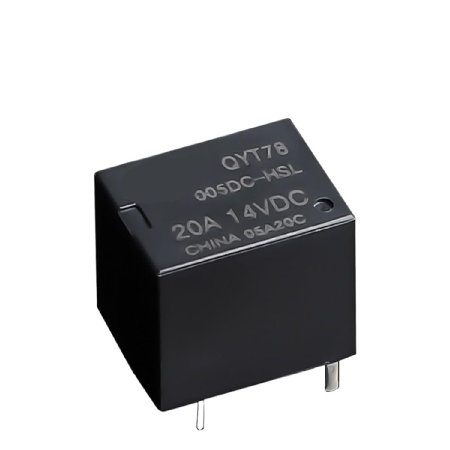 Auto Car Door Lock Control Relay Sealed Coil Motor 20A Max Switching Electromagnetic Relay Electronic Components(48V)