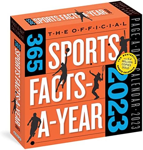 Official 365 Sports Facts-A-Year Page-A-Day Calendar 2023: Trivia, Record-Breaking Feats, Come From Behind Wins & Quotes