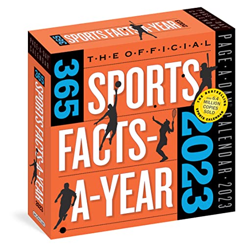 Official 365 Sports Facts-A-Year Page-A-Day Calendar 2023: Trivia, Record-Breaking Feats, Come From Behind Wins & Quotes #TOP3
