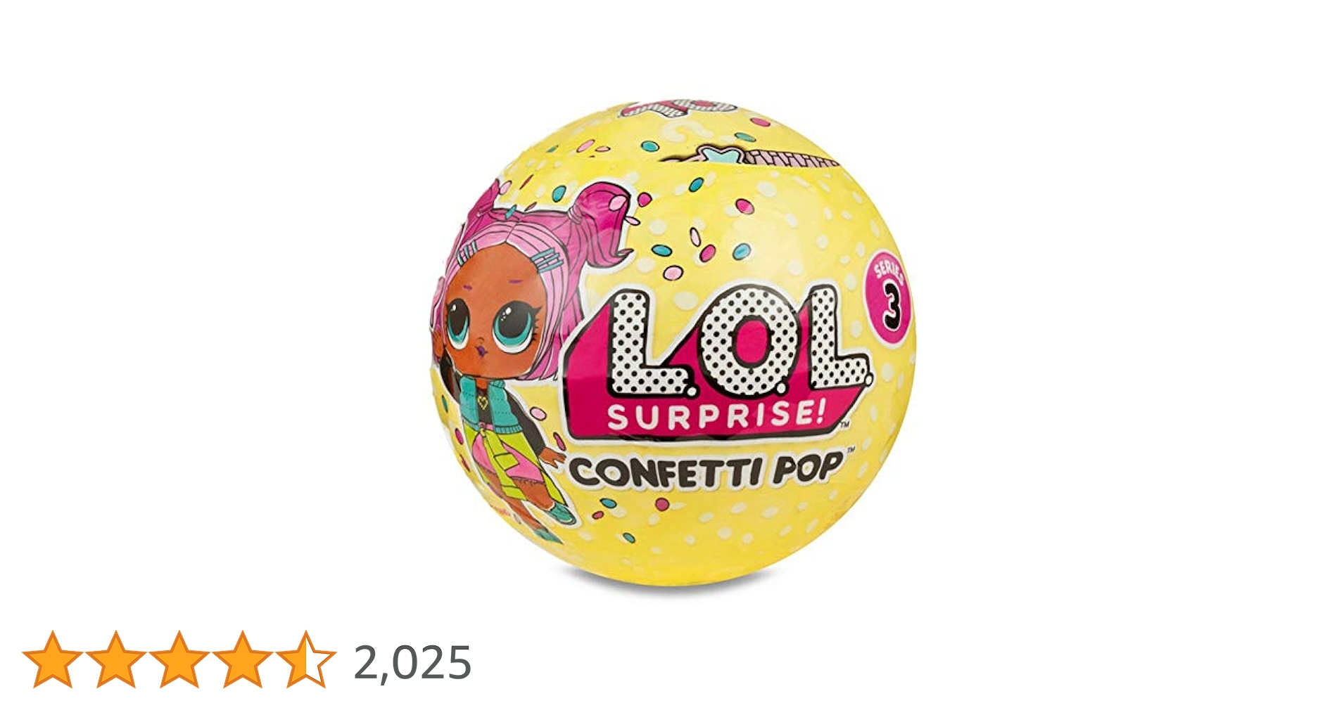 Amazon.co.jp: LOL Surprise Confetti Pop - Series 3 : おもちゃ