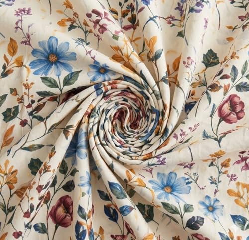 Image of Castiqa Elastic Fitted Supersoft Premium Polycotton 200TC Queen Size Bedsheets with 2 Pillow Covers (Fits Upto Mattress of 8Inches) (Queen (60x78), Multicolor Paint)
