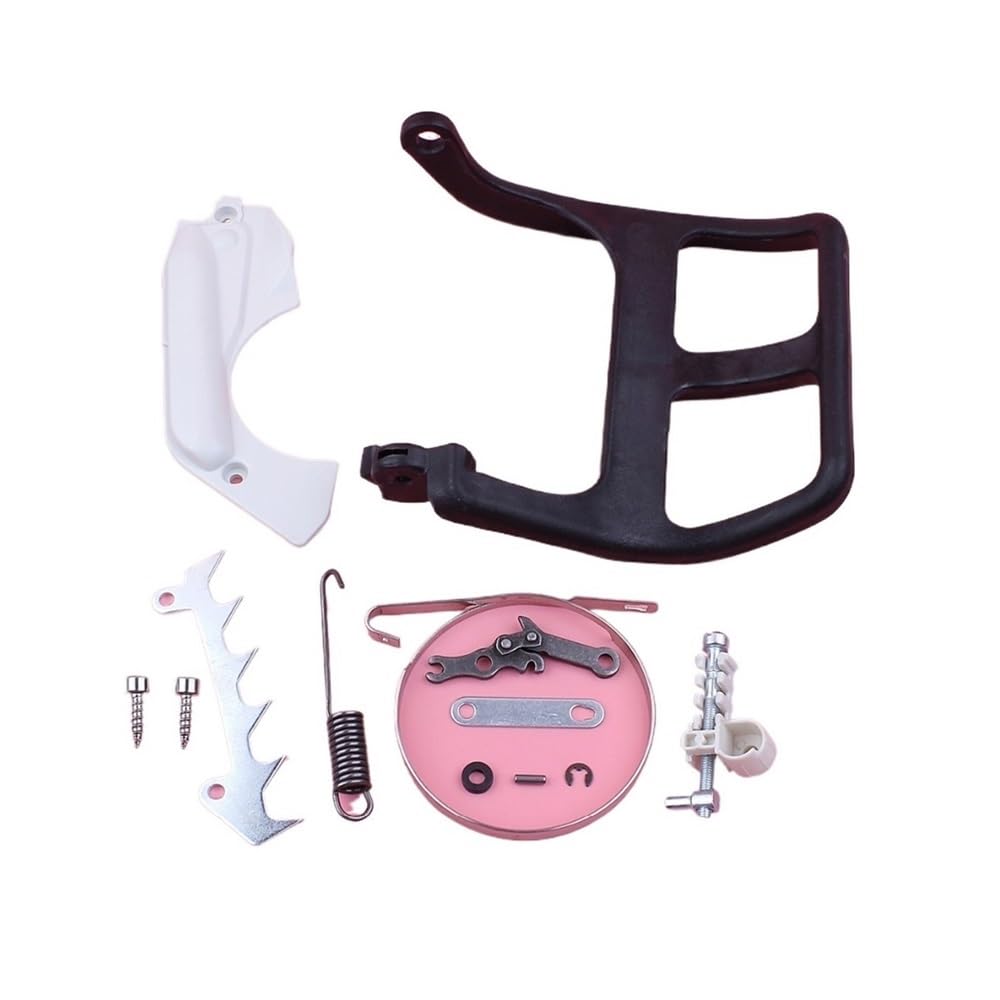 Kit de reparación del tensor del ajustador de la palanca de la manija de la cubierta del freno de cadena for MS180 MS170 018 017 MS 180 170 Piezas de repuesto for motosierra