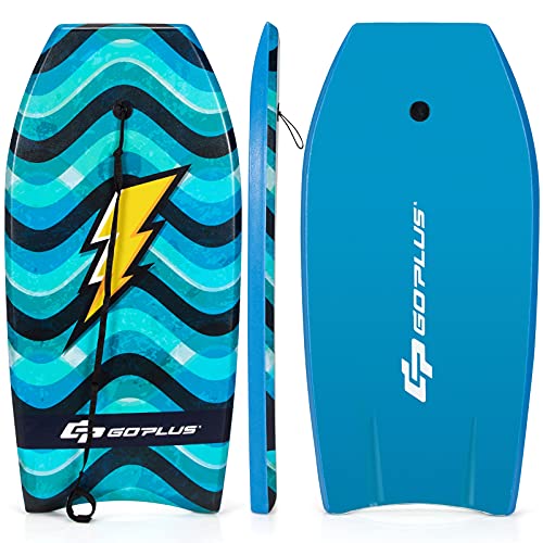 Planche De Bodyboard 41" XPE HDPE - Queue Croissant - Surf - Multicolore
