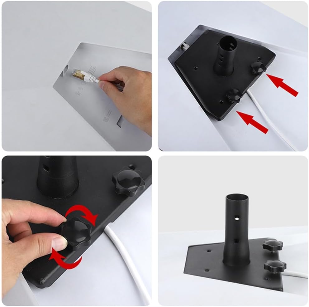 Heavy Duty Satellite Dish Holder Satellite Receiver Stand for Gen3 Receivers