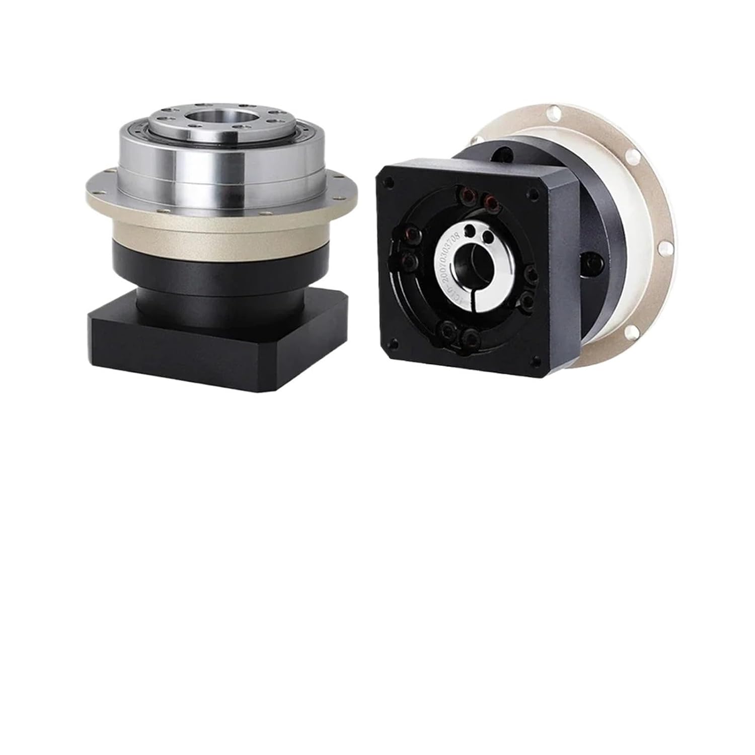 Circular Flange Helical Gear Planetary Reducer Backlash ≤3 Arcmin Ratio 3:1~100:1 Planetary Gearbox for Automated Assembly Line(for 86 Stepper 12.7,Speed Ratio 10)