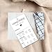 240pcs Handmade Care Instruction Tags 3.5x2in Material Washing Hang Card Hand Made Fabric Care Instructions Tag for Personalized Homemade Knitted Crochet Blanket Shirt Clothing Craft Items