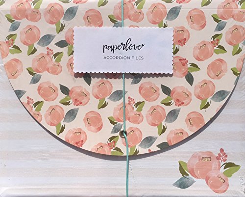 Paper Love Botanical Accordion File Holders (PLBL54)