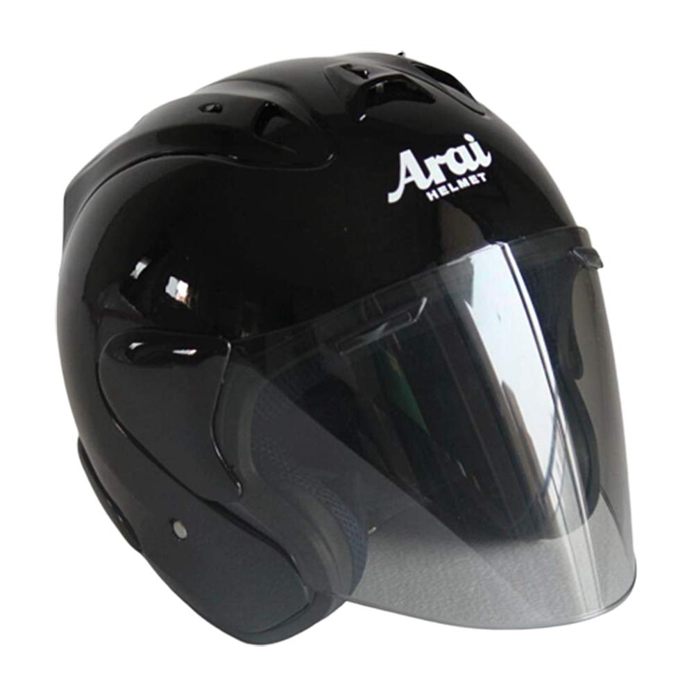 Casque Scooter Homme Casque Moto Vintage Woljay Cuir Artificiel