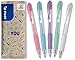 Produktbild PILOT - 5er-Set G2 - Einziehbare und Nachfüllbare Gel-Tintenroller - Pastellfarbene Tinte - Rosa, Blau, Violett, Grün, Weiß - Mittlere Spitze