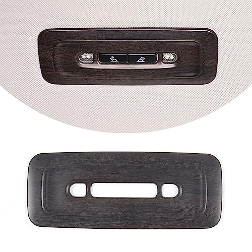 Compatible with Toyota Tundra 2022 2023 2024 2025+ Car Inner Front Rear Row Roof Reading Light Panel Trim Interior Car Accessories (Oak Wood Grain)
