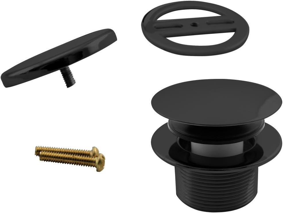 Westbrass 493244H-62 493244H Bath Drain Kit, 1-Pack, Matte Black - - 