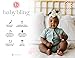 Baby Bling Bows - Newborn to Little Baby Girl Bows, 2 Pack Nylon Super Soft Stretchy Knot Toddler Headbands, Perfect Hair Accessories Head Bands for Infant Kids(Pink & White)
