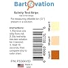 Salinity Test Strips, 0-1000 ppm [Vial of 50 Strips] for Chloride Based Salt Solutions for Science Education