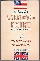 American-British dictionary and helpful hints to travelers, B0006BPY86 Book Cover