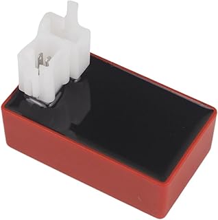 Bobina de Encendido CDI Encendido de Motocicleta Adecuado para CG125 ZJ125 Racing Carcasa roja modificada