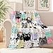 Magrlily Cat Blanket Gifts for Cat Lovers Cats Throw Blanket Cute Cats Bedding Decor Stuff Gifts for Girls Women 50"x40"