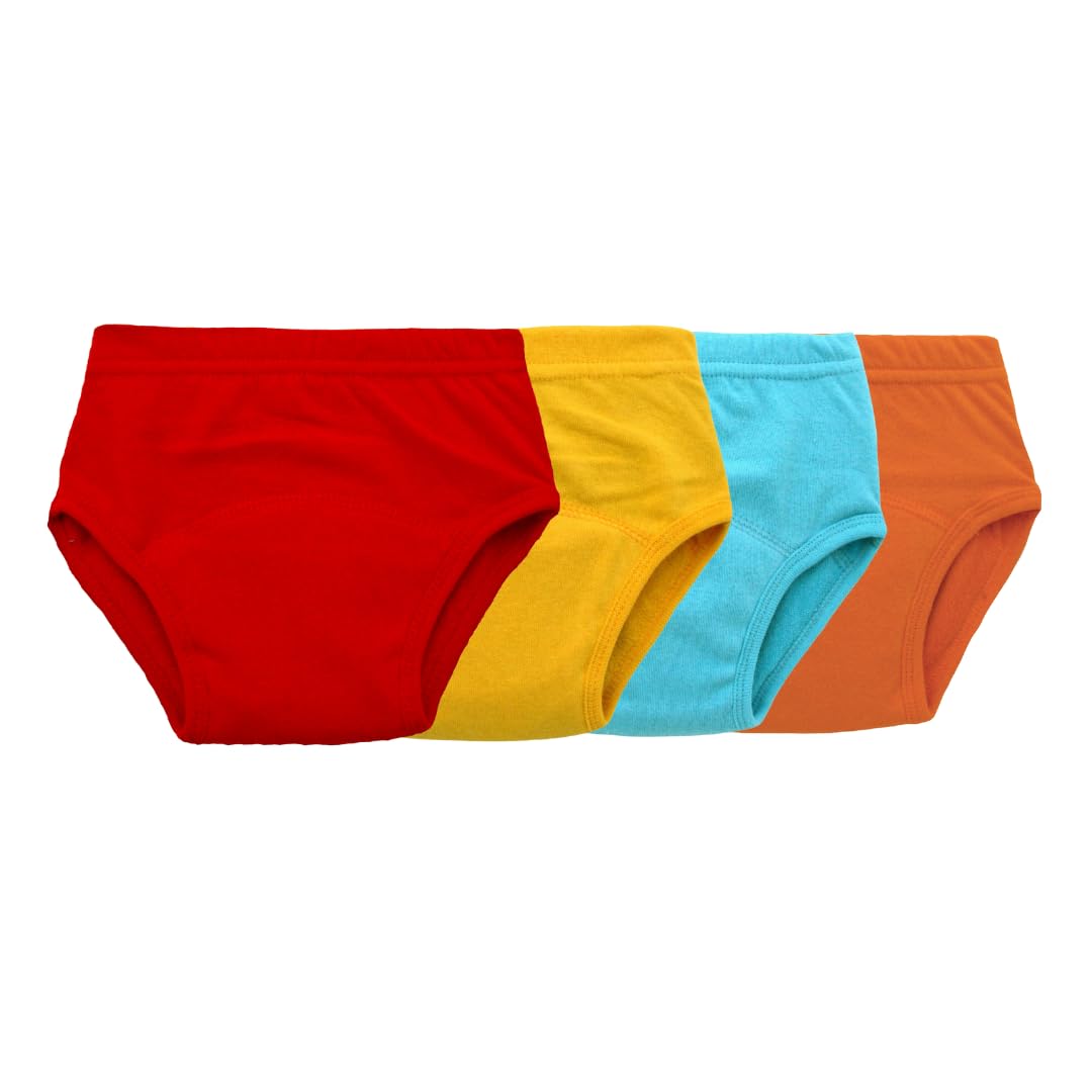 PUL Culottes d'apprentissage 4pk Medium Lavable avec Doublure imperméable – Unisexe (Environ 24 m)