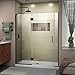 DreamLine D3260672L-06 Shower Door, 56-56.5" W x 72" H, Oil Rubbed Bronze