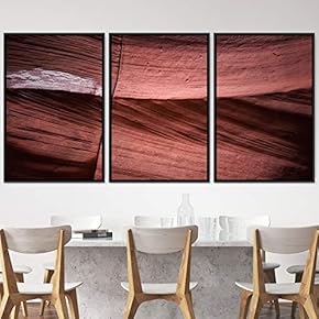 signwin 3 Piece Framed Canvas Wall Art Abstract...