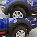 Produktbild Kotflügel Kotflügelverbreiterungen Radlauf für Ford Ranger 2012-2014 T6 Wildtrak PX1 Doppelkabine 9"Taschen genietete Mutter mattschwarz