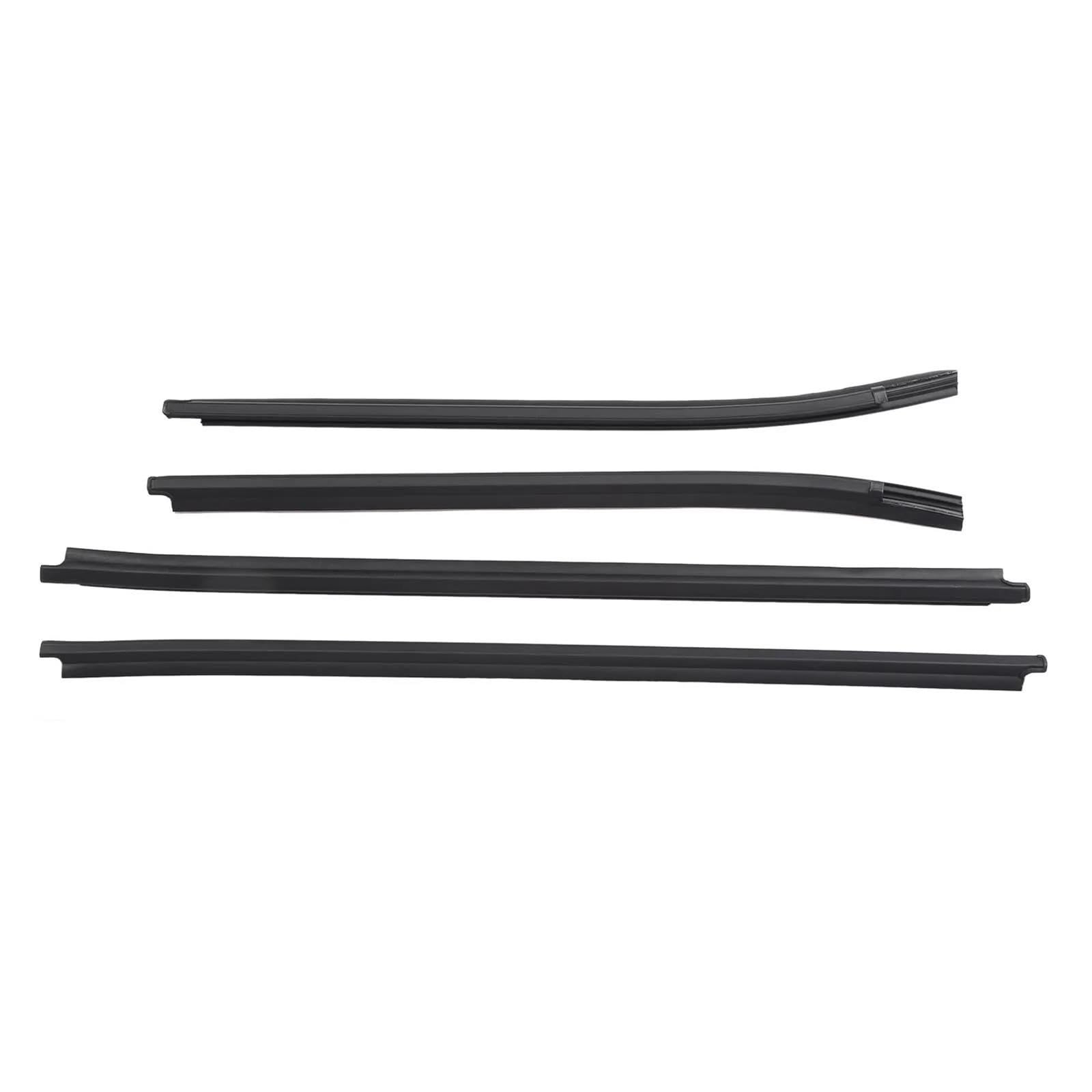 68161-0K010 4PCS Window Moulding Trims Rubber for Toyota for Hilux SR5 for VIGO MK6 Pickup 2005-2015 Car Weather Stripping