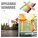 JUMPLAWN 12Pcs Trampoline Pole Foam Covers for Safety Soft Padding Replacement Sleeves for Jumping Bed Railing Protection Easy Installation Trampoline Accessories