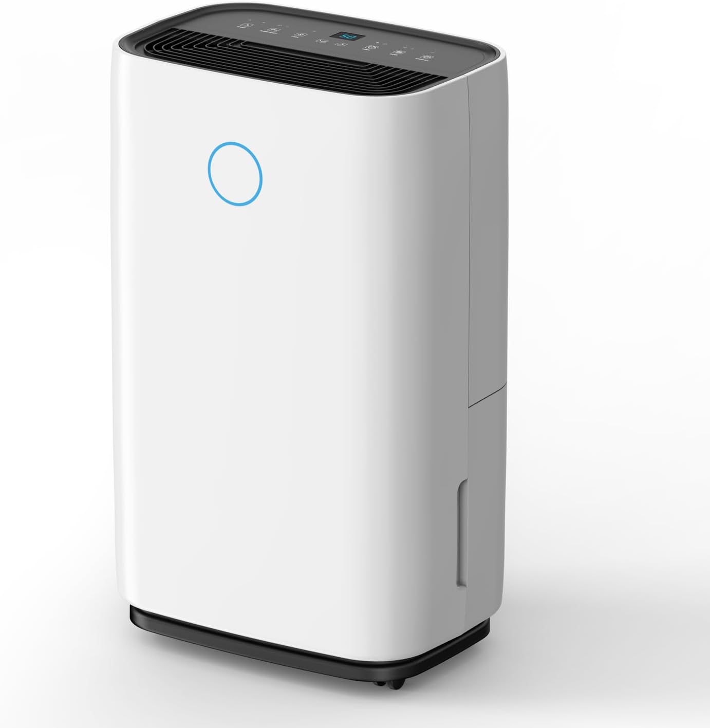 4500 Sq.Ft Dehumidifier for Basement, 50 Pint Home Dehumidifiers with Drain Hose, Quiet Sleep Mode, Auto Shut Off,Humidity Display, Auto Defrost